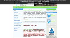 Desktop Screenshot of countypracticesyston.nhs.uk