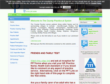 Tablet Screenshot of countypracticesyston.nhs.uk